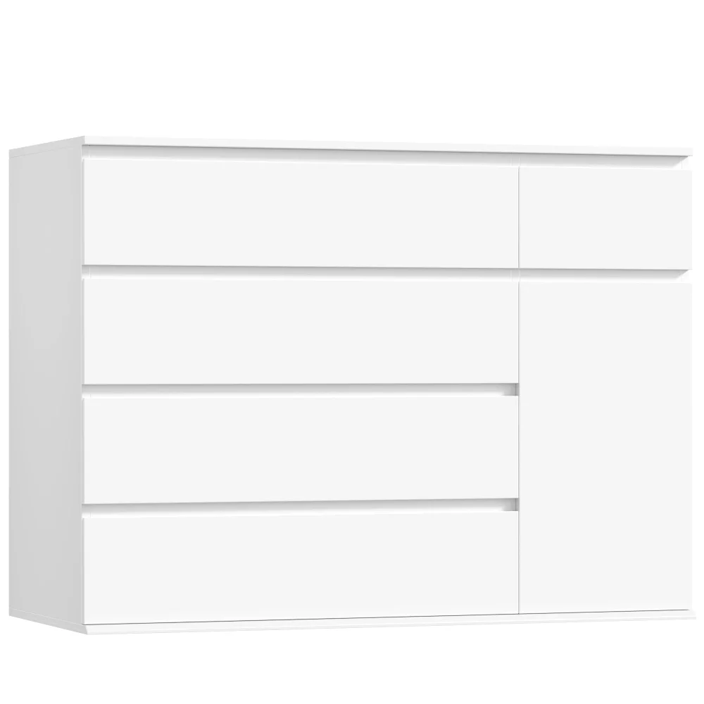 Wide Dressers, White
