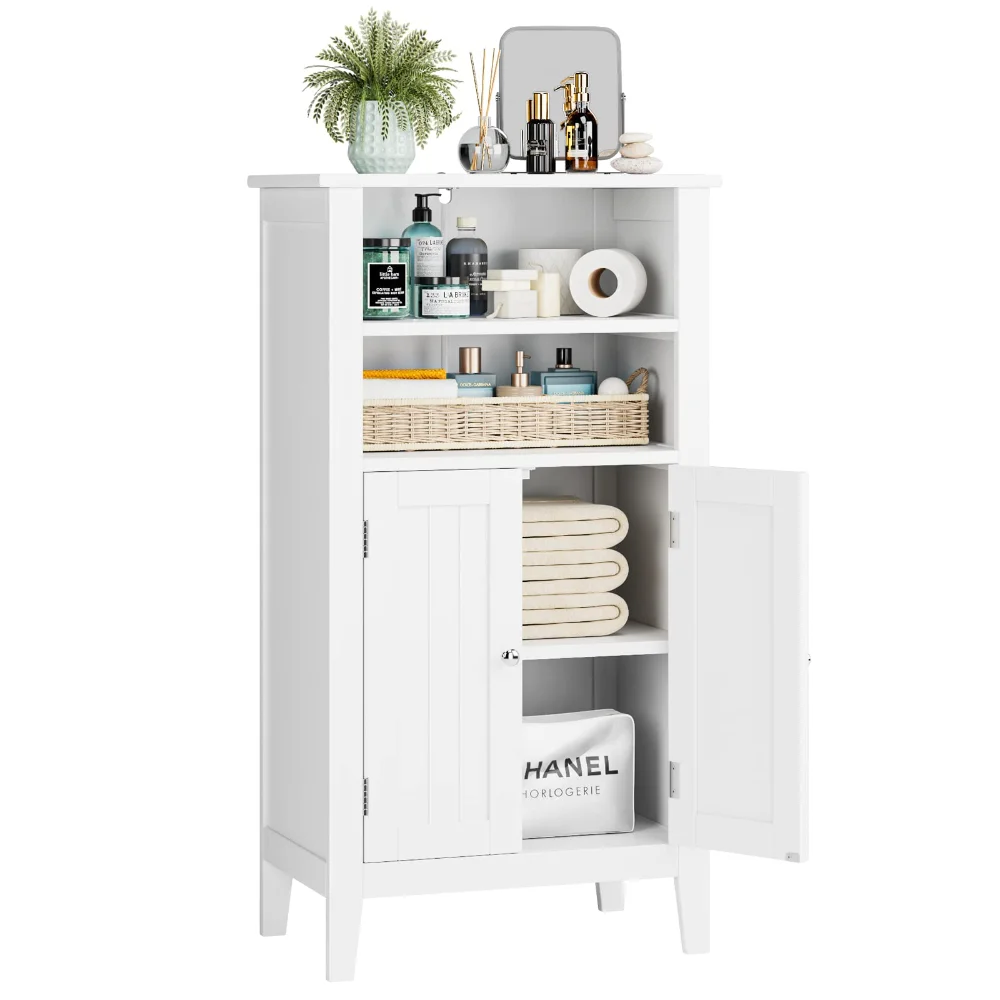 Bathroom Drawer Cabinets, White